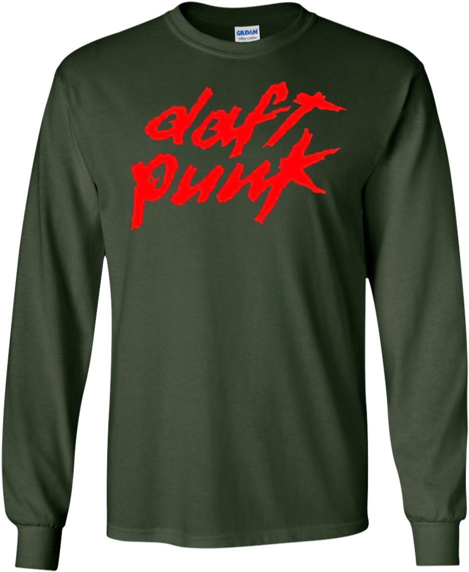Daft Punk Sweatshirt - United '74-'93 Small Tulip Monochrome Logo Us Merged (1155x1155), Png Download