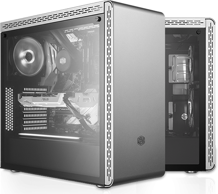 Budget Gaming Pc India - Cooler Master Masterbox Ms600 (450x399), Png Download