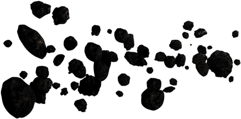Universe - Asteroids Png (1191x670), Png Download