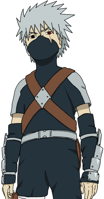 Jpg Free Library Kakashi Gaiden Coloring - Kakashi Gaiden Png (600x785), Png Download