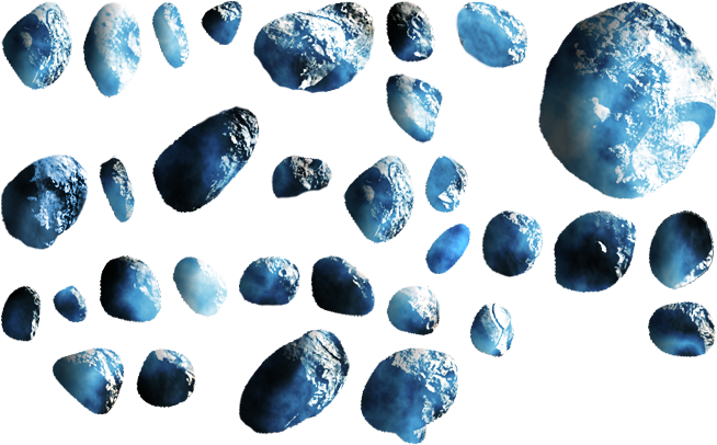 Asteroids - Igneous Rock (663x415), Png Download