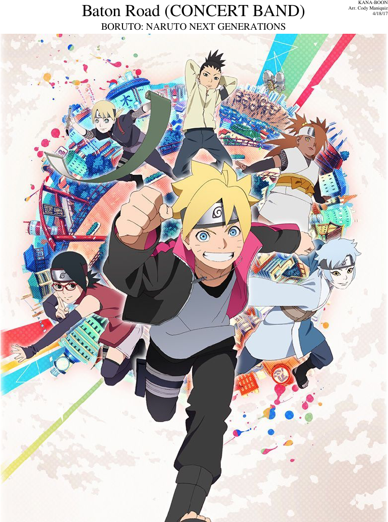Print - Boruto Naruto Next Generations Background (850x1100), Png Download