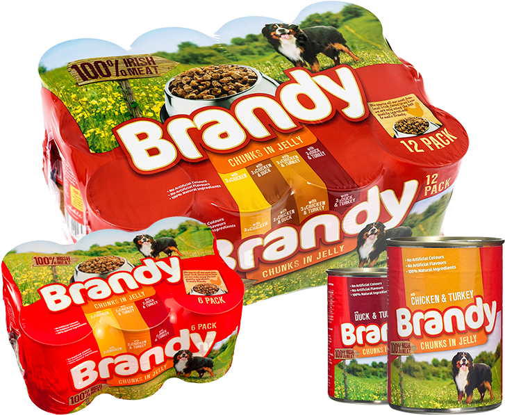 Brandy Chunks In Jelly - Brandy Variety Chunks In Jelly 24x400g (750x620), Png Download