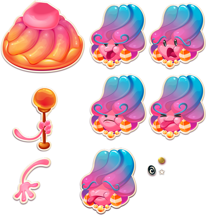 Click For Full Sized Image Jelly Queen - Candy Crush Jelly Saga (847x894), Png Download