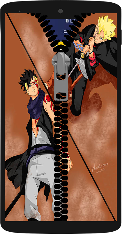 Download Kawaki Vs Boruto - Mobile Phone (480x800), Png Download