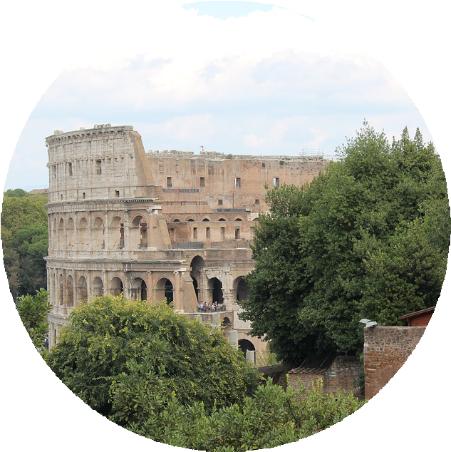 Guided Tour - Colosseum (646x640), Png Download