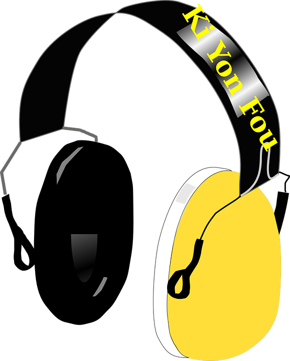 Clipart Library Download Earbuds Clipart Cartoon - Headphones Clip Art (578x720), Png Download