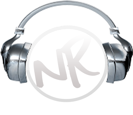 Nuchie Recording Studio - Headphones (960x450), Png Download