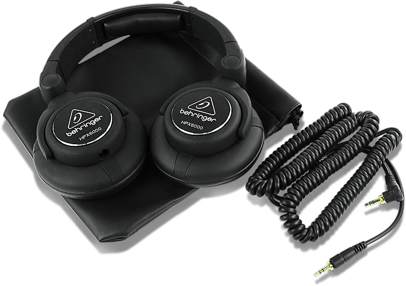 Behringer Hpx6000 Professional Dj Headphones (800x563), Png Download