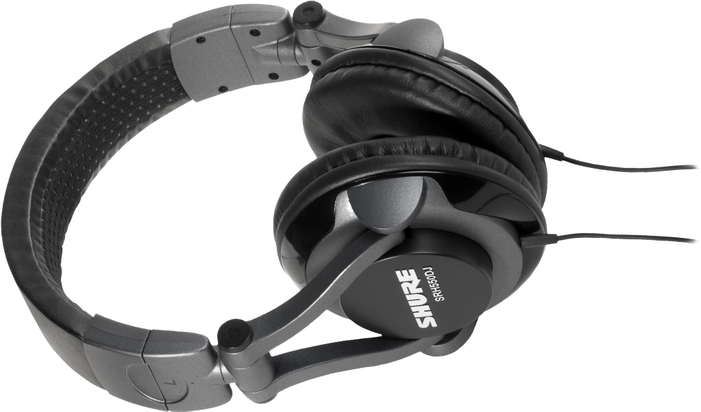 Illustration Shure Srh550dj Dj Headphones - Shure Srh550 Dj Headphones (1700x600), Png Download