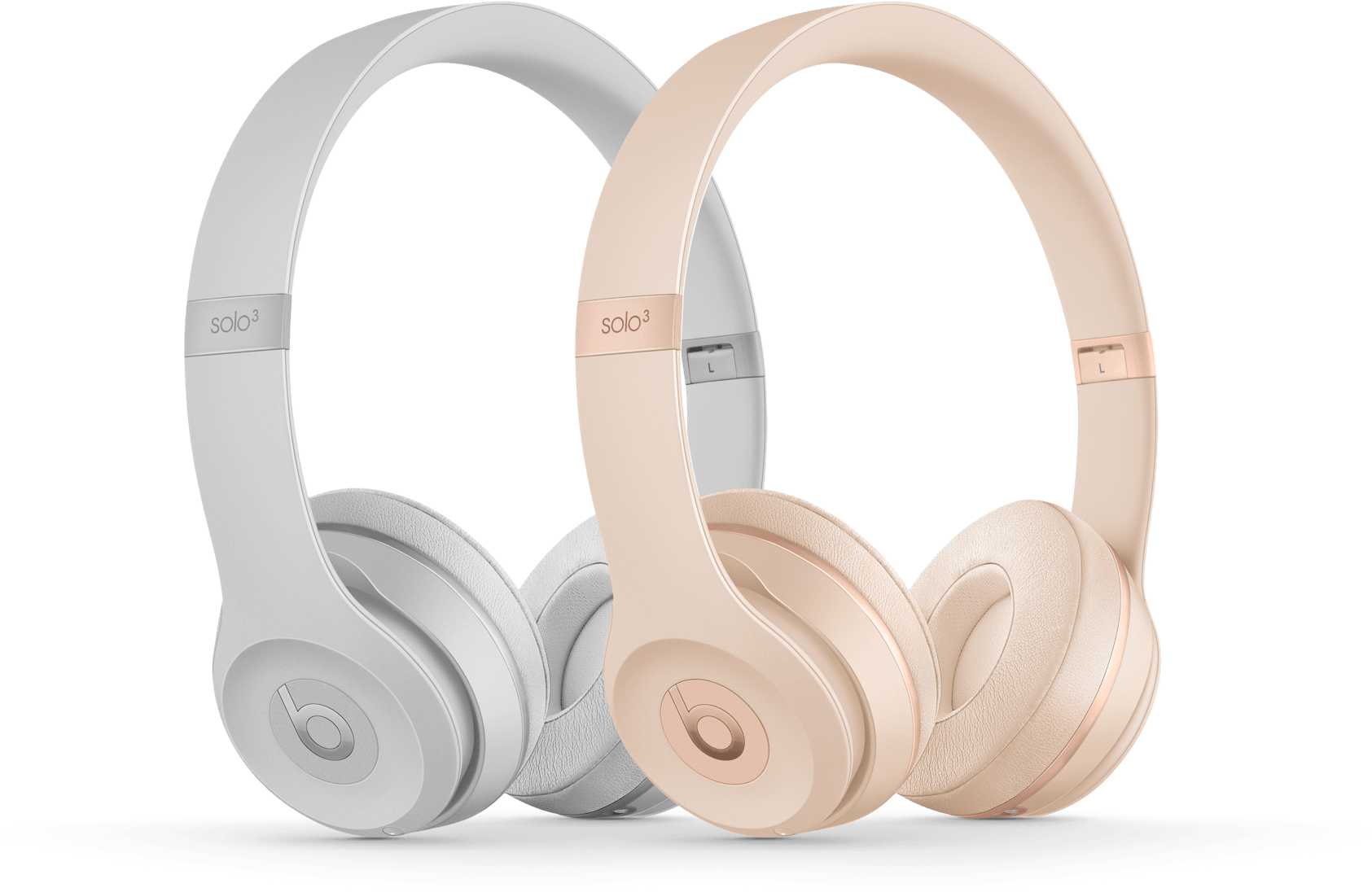 Beats Mixr - Beats Solo3 On-ear Bluetooth Headphones - Matt Silver (1722x1098), Png Download