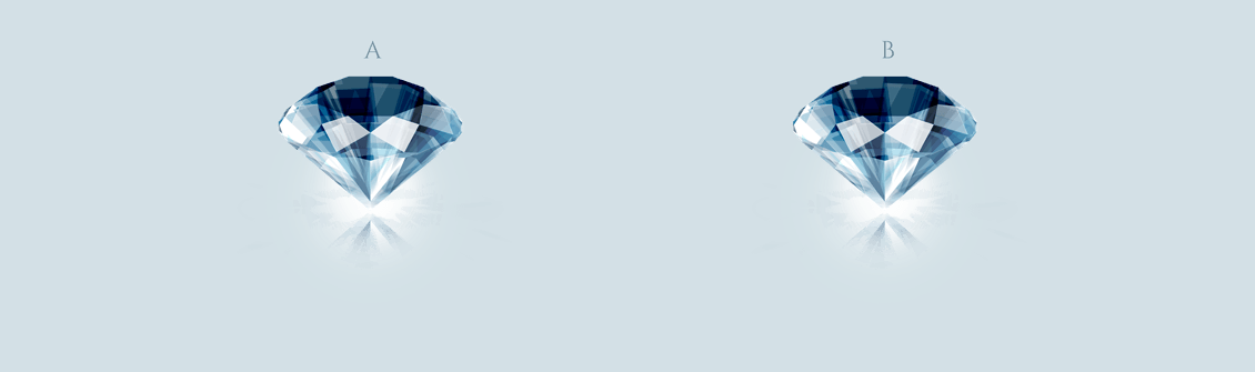 These Two Identical Diamonds Share The Exact Same Mineral - Valued...: Moving From Your Past Into Your Purpose! (1130x335), Png Download