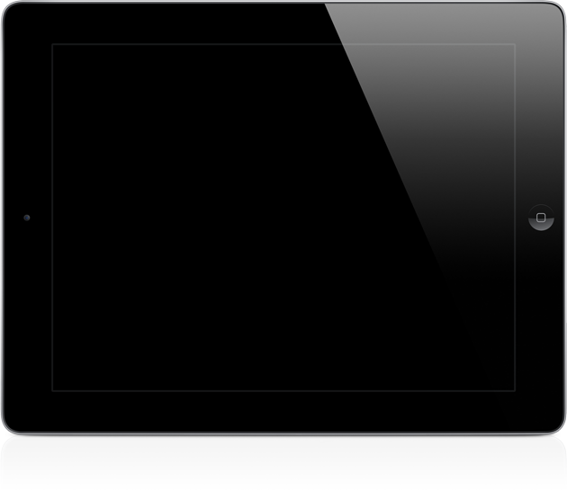 Ipad Horizonatal - Iphone On Its Side (630x545), Png Download