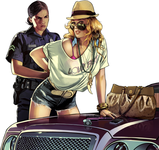 Grand Theft Auto V Render Comments - Gta 5 (634x600), Png Download