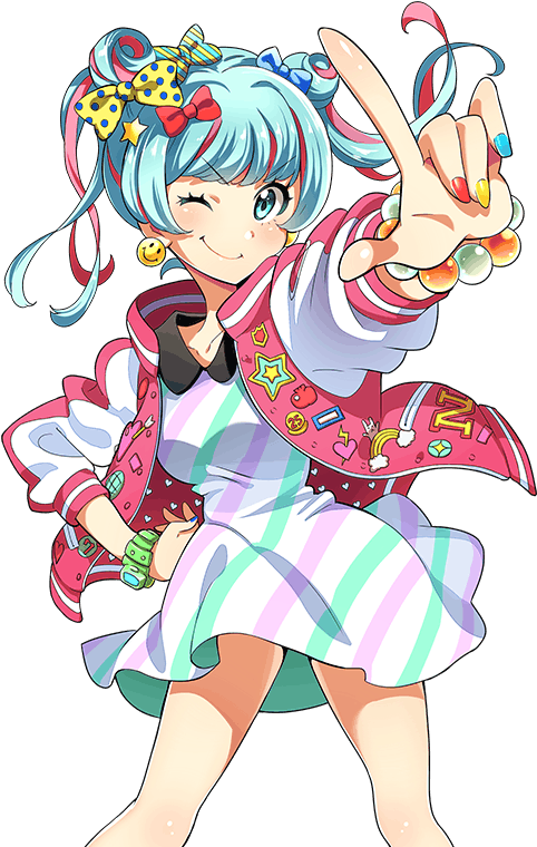 Profile Nicole - Seventh Haven Tokyo 7th Sisters (522x782), Png Download