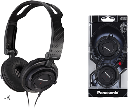 Stereo Headphones - Rp-djs150 - Rp Djs150 (561x455), Png Download