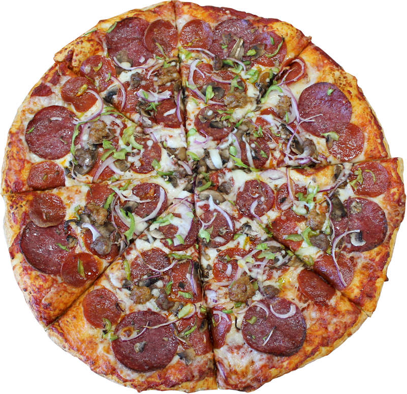 Fresh Slice Pizza Menu Combo - California-style Pizza (800x774), Png Download