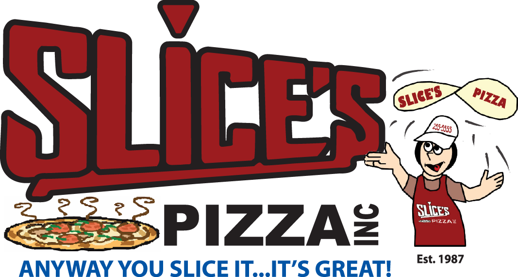 Slice's Pizza Winnipeg - Slice's Pizza (1067x570), Png Download