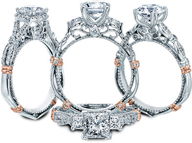 Renaissance Collection - Verragio Rings (400x311), Png Download