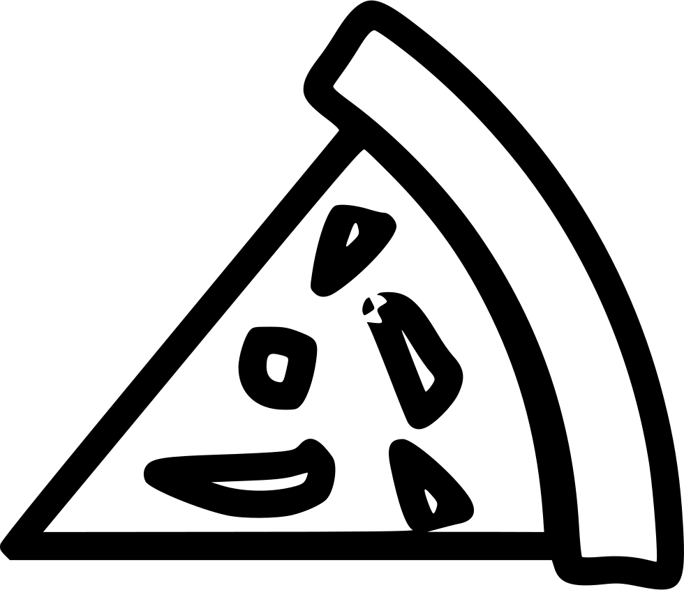 Slice Of Pizza - Dough (980x846), Png Download