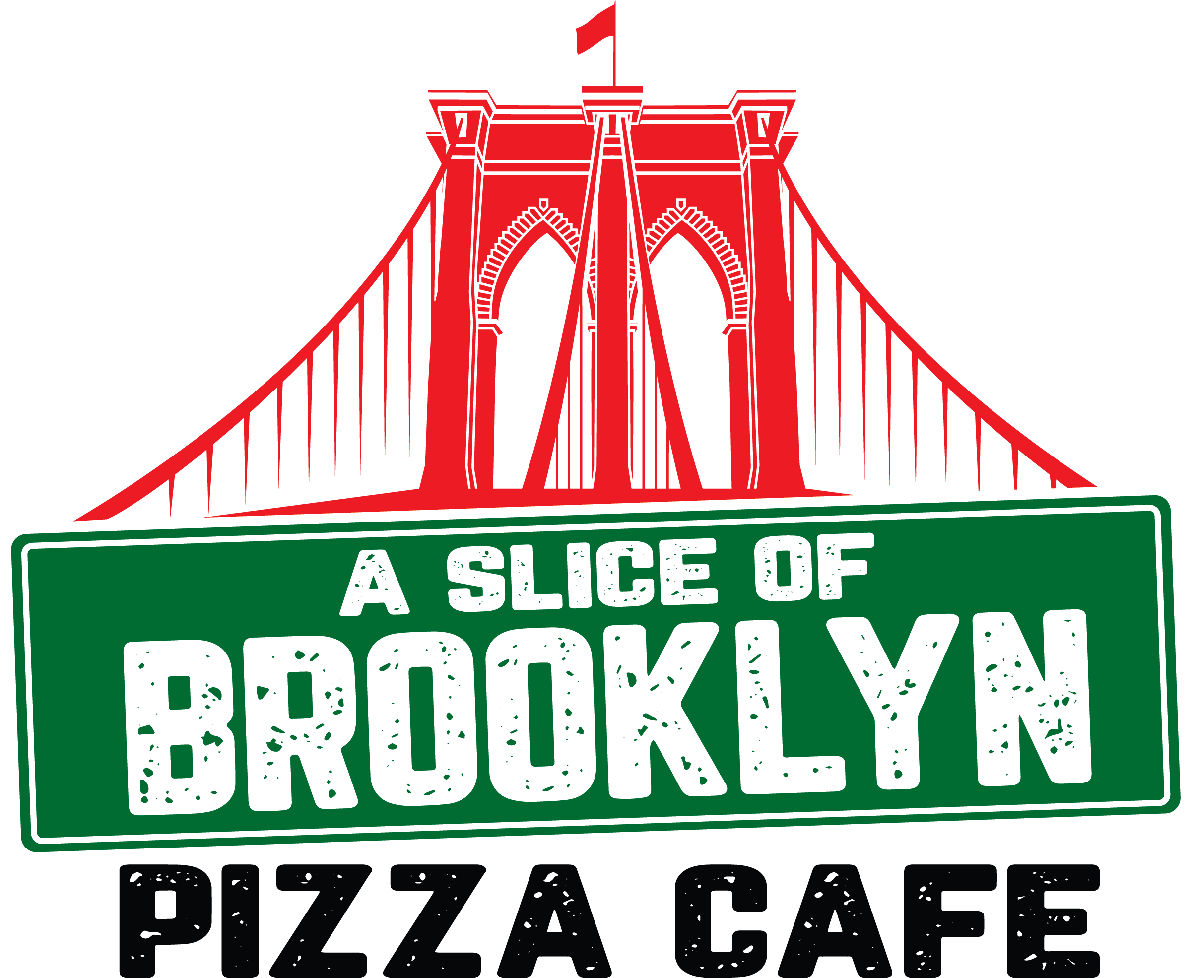 A Slice Of Brooklyn Pizza Cafe - Brooklyn Pizza Downtown (2500x2500), Png Download