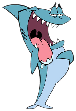 Kenny The Shark - Kenny The Shark Png (570x402), Png Download
