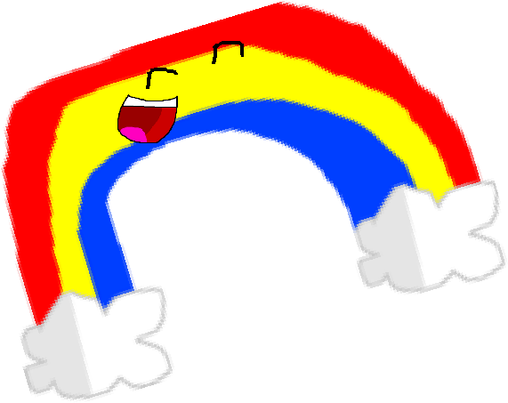 Rainbow (571x453), Png Download