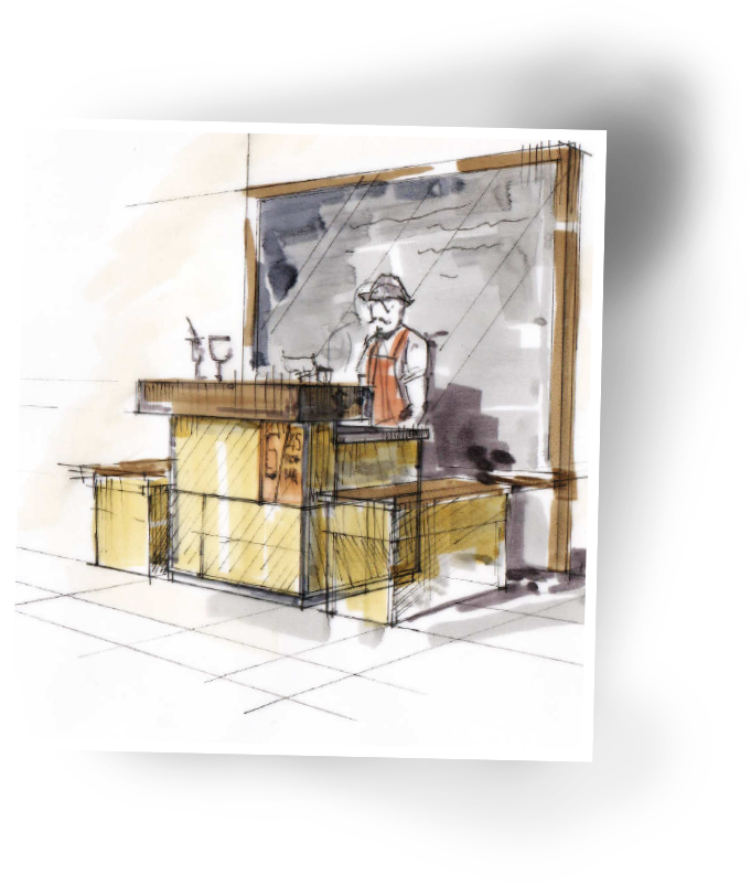 Creation Of Cocktails - Visual Arts (681x803), Png Download