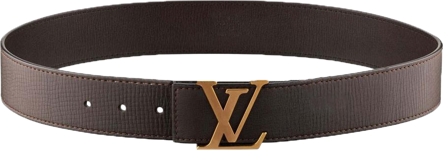 Share This Image - Lv Initiales Utah Leather Belt (899x306), Png Download