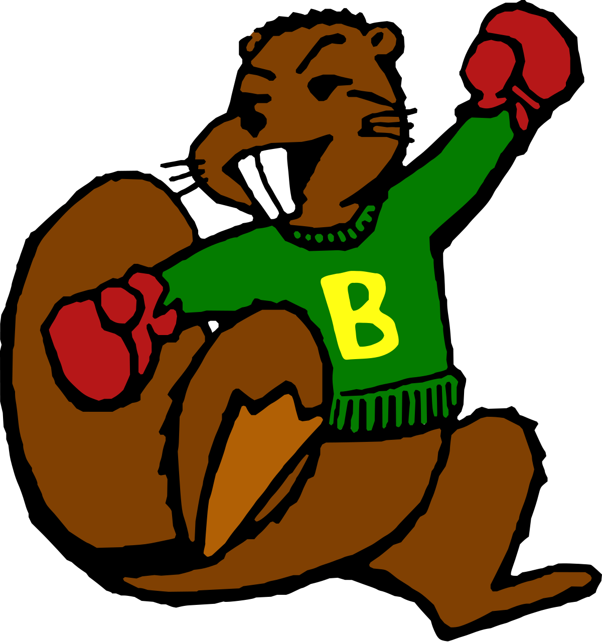Beaver Dam High School - Beaver Dam High School Beaver (960x1024), Png Download