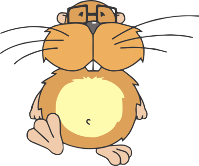 Rodent American Beaver Mammal Bear Animal - Hamster (408x340), Png Download