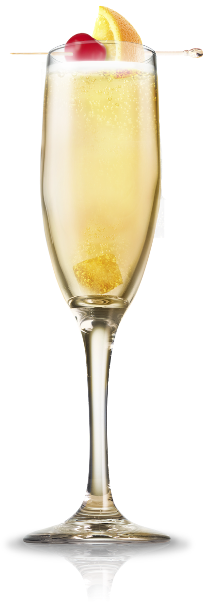 Champagne Cocktail - Champagne Cocktail Png (1500x1500), Png Download