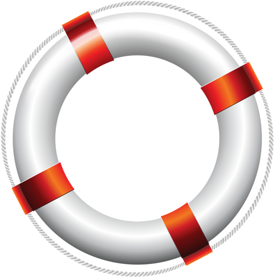 Transparent Life Belt Png Clipart Picture - Lifebelt Png (600x599), Png Download