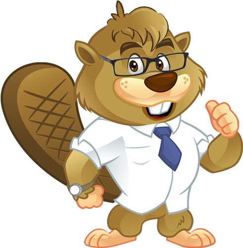 About Us - Brainy Beaver Computer & Design Services (500x500), Png Download