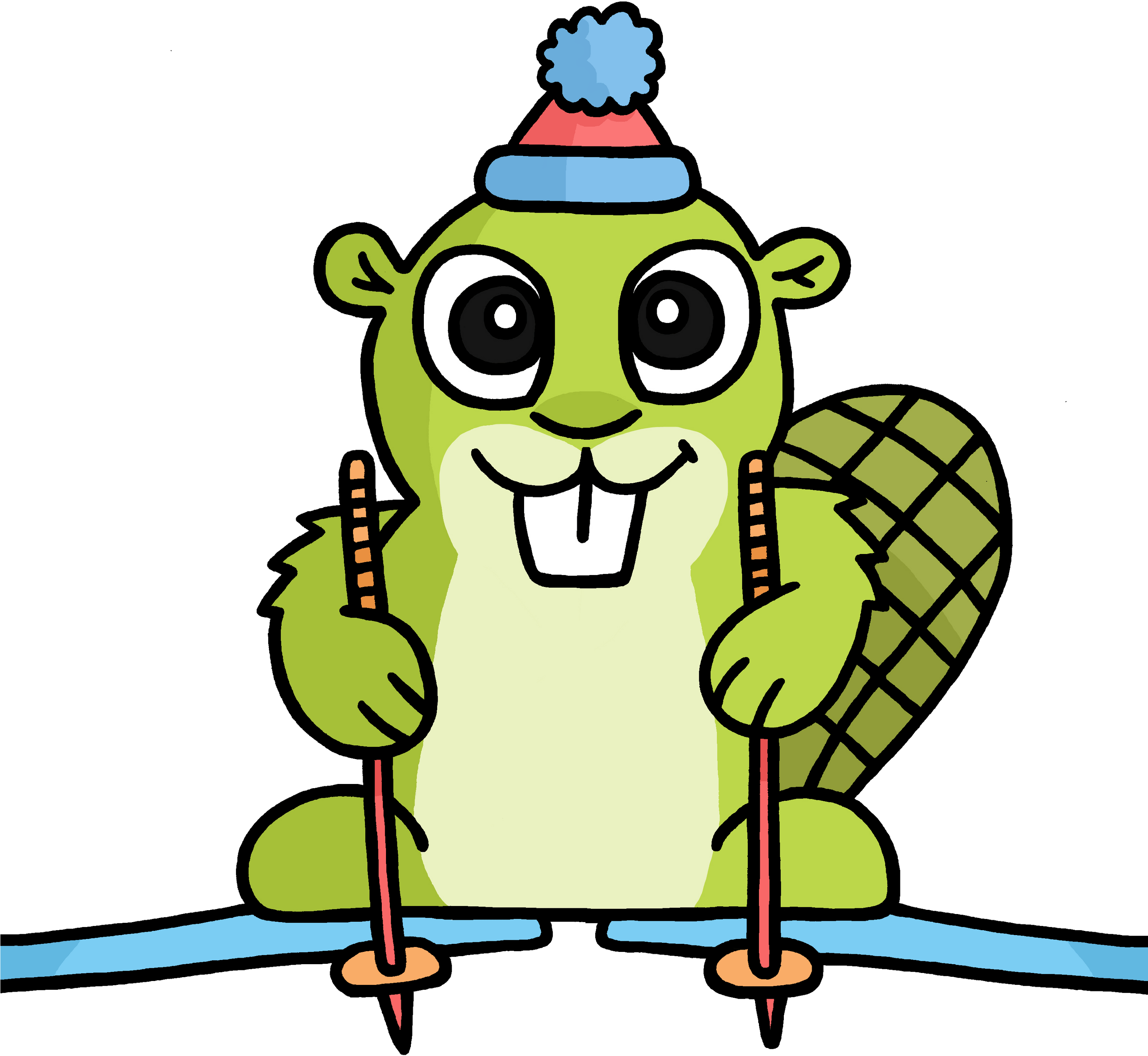 Punk Adsy Transparent Png Stickpng - Skiing (3000x3000), Png Download