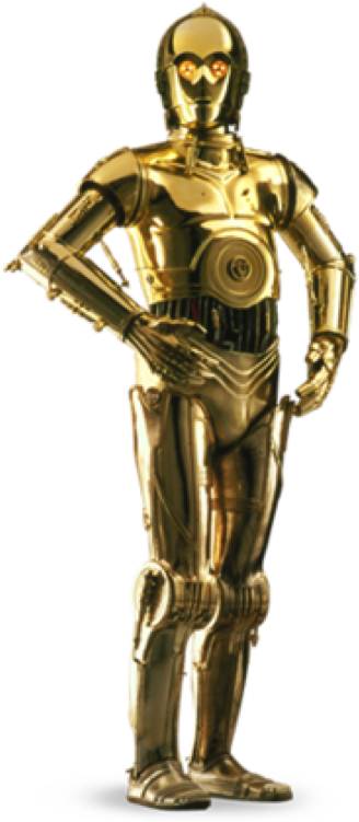 C3p0 - C 3po (394x756), Png Download