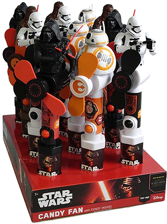 Star Wars Episode 7 Characters Fan Candy Toy For Fresh - Star Wars Characters (500x500), Png Download