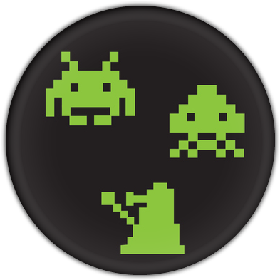 Space Invaders - Space Invaders Graphic Design (484x484), Png Download