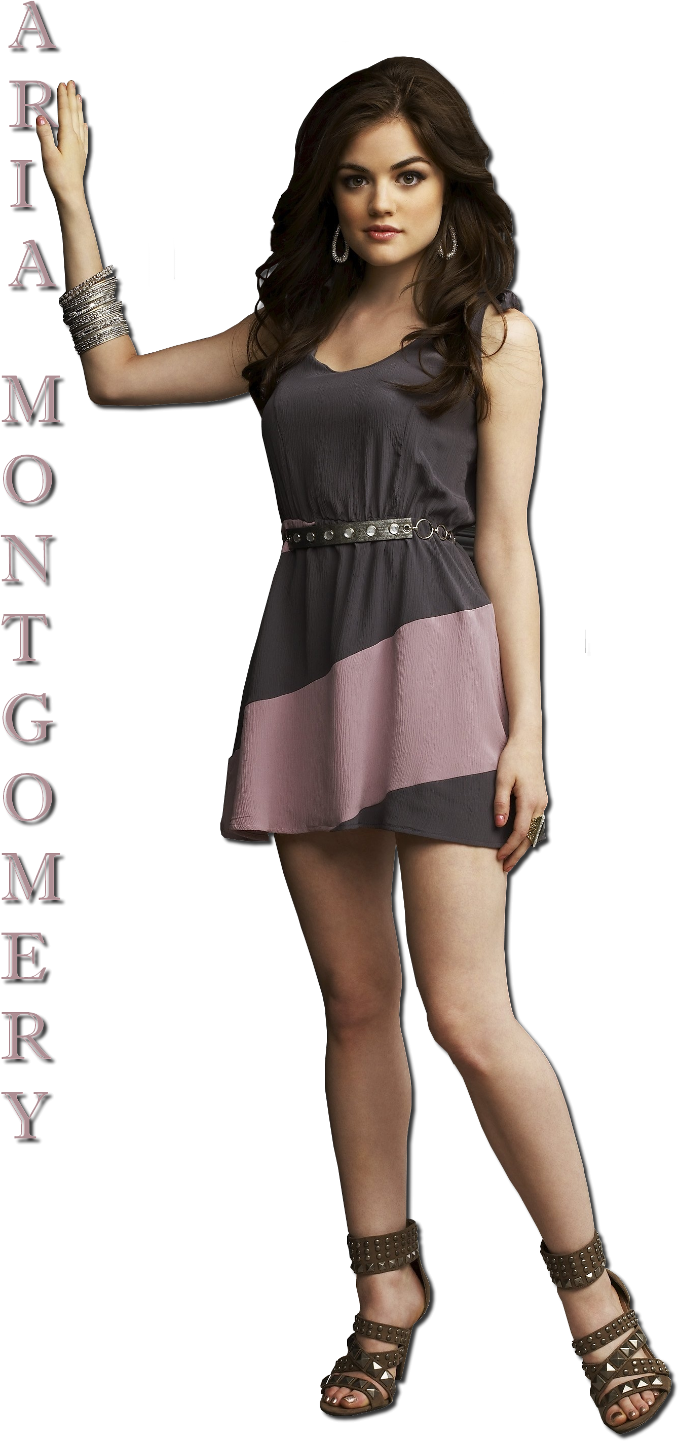 Png Pretty Little Liars Aria - Pretty Little Liars Lucy Hale Tv Show 16x12 Print Poster (2250x3000), Png Download