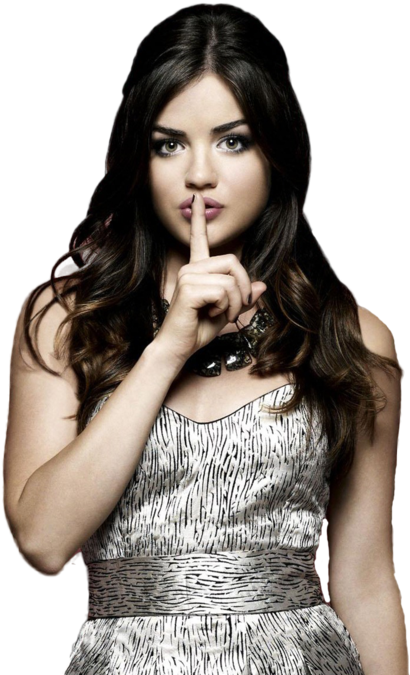 Lucy Hale Autographed 8" X 10" Pretty Little Liars (1131x707), Png Download