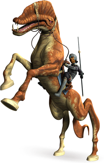 Dalgo-swe - Star Wars Alien Animals (430x655), Png Download