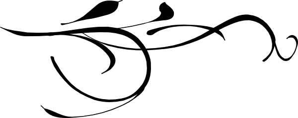 Branch Clipart Horizontal Branch - Simple Drawing Of Border Design (600x238), Png Download