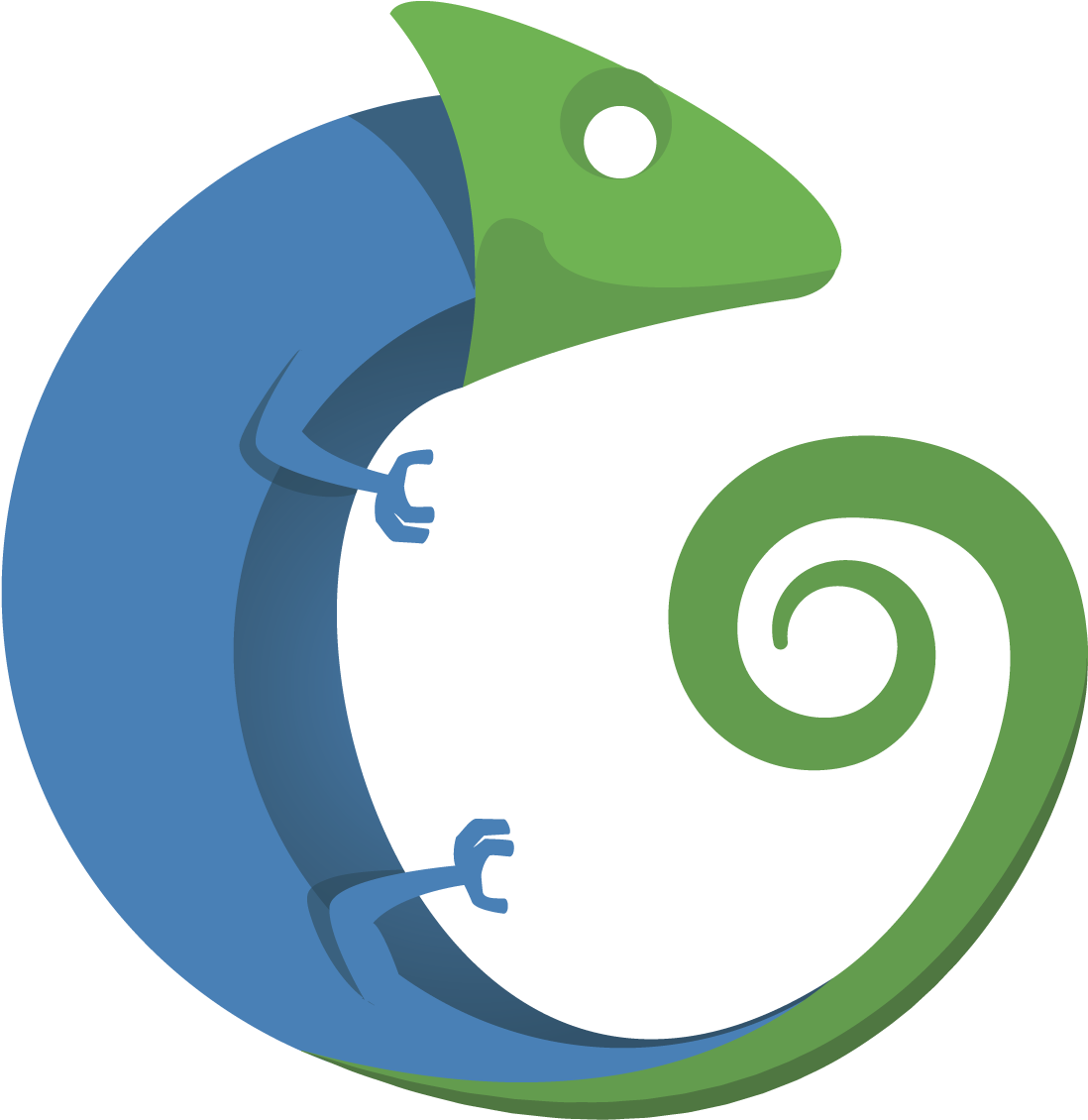 Chameleon Logo Without Text - Logo Image Without Text (1200x1146), Png Download