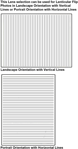 Flip Lenticular Lens - 50 Lenticular Pitch Test - Free Transparent PNG ...