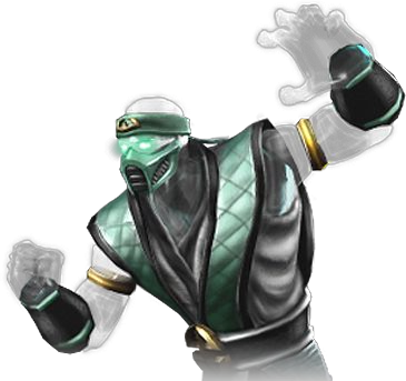 Chameleon - Mortal Kombat Deception Chameleon (365x343), Png Download