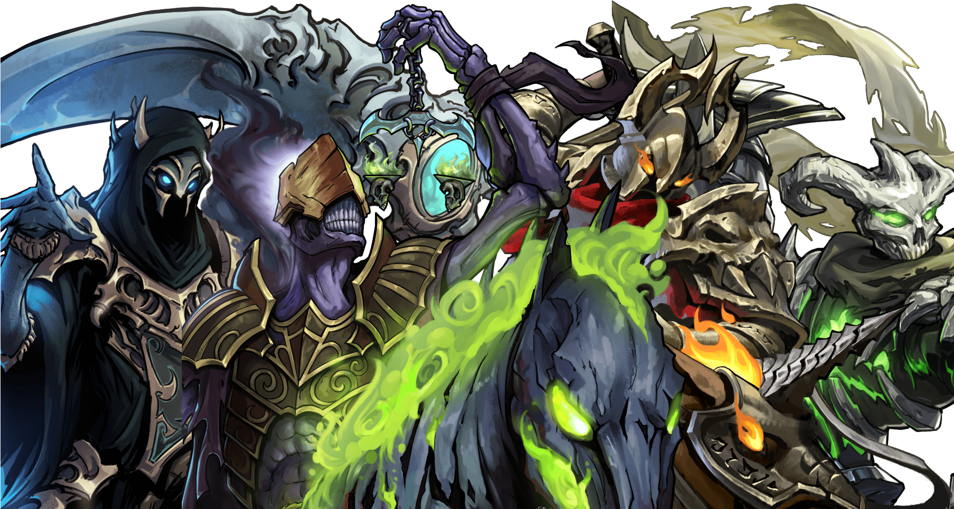 4h - Gems Of War Death (1920x1080), Png Download