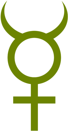 File - Mercury - Non Binary Symbol (480x480), Png Download