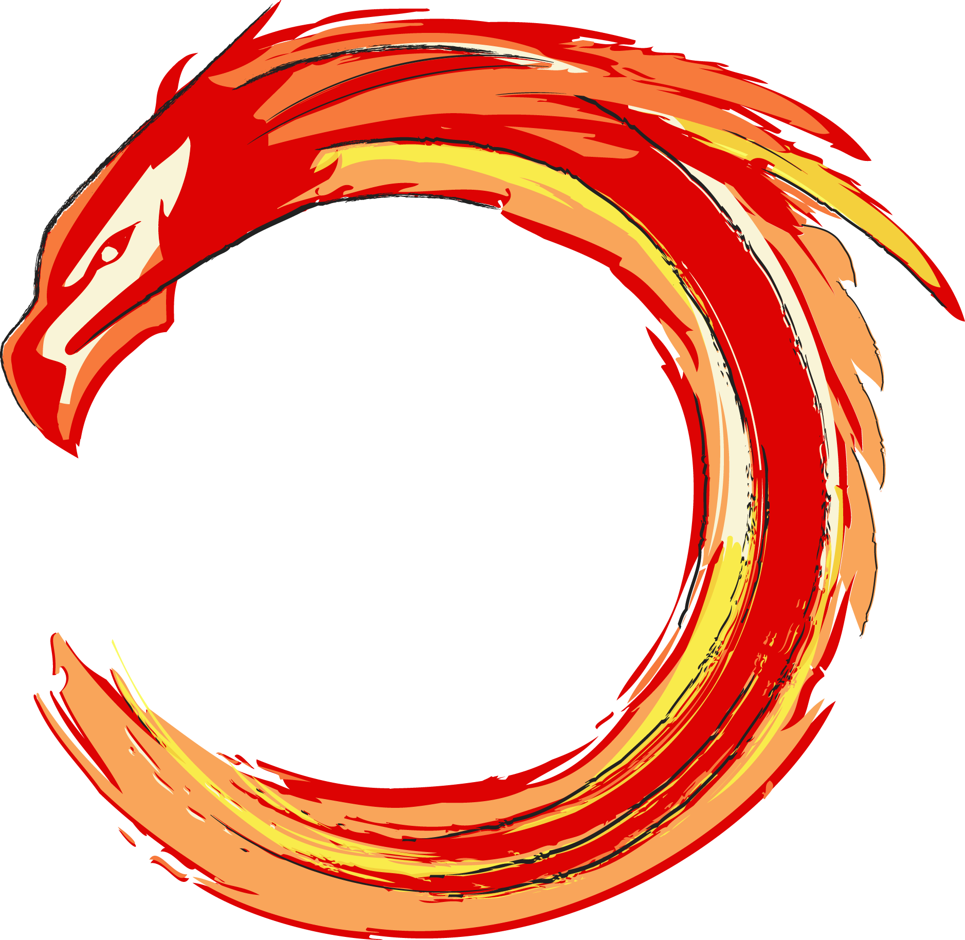 What Does The Logo Mean - Phoenix Enso (1877x1828), Png Download