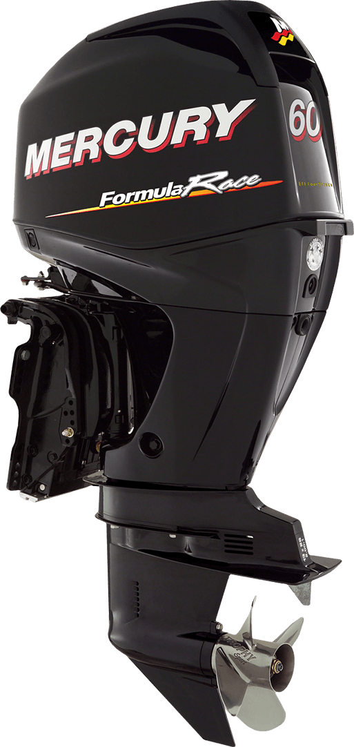 Photo Of 60 Efi Formularace - 50 Mercury Outboard (513x1082), Png Download