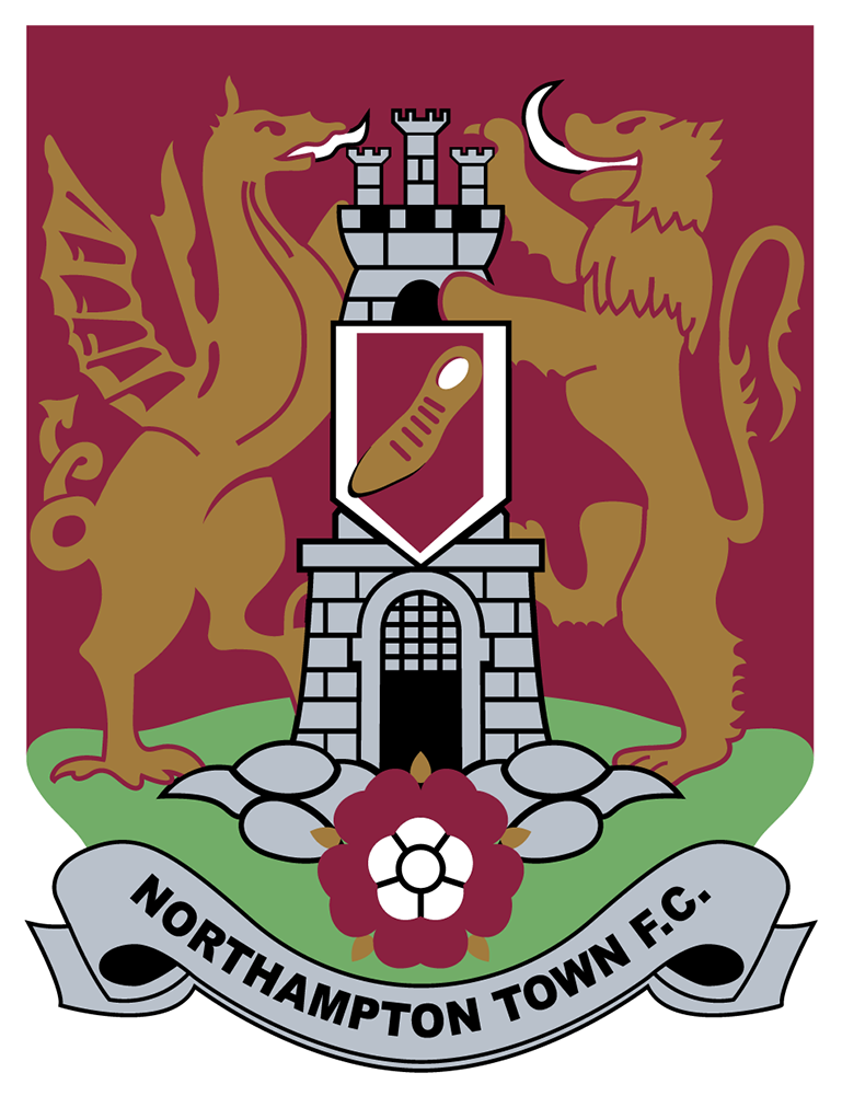 Northampton Town Fc - Northampton Town Fc Badge (1000x1000), Png Download